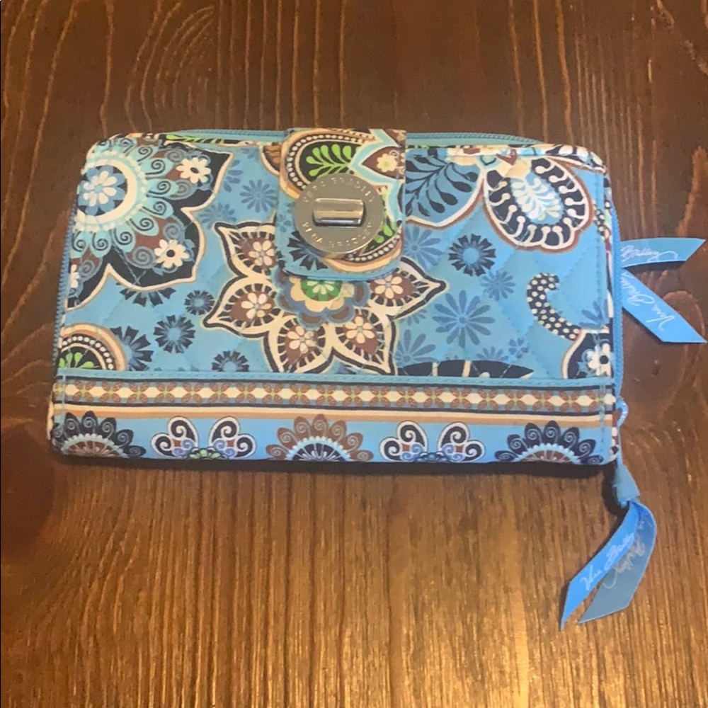 Vera Bradley Wallet Turn Lock Wallet